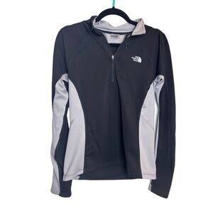 The North Face Women Jacket Size Medium M Slim Fit Athletic Black White Neutral